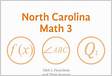 North Carolina Standard Course of Study North Carolina Math
